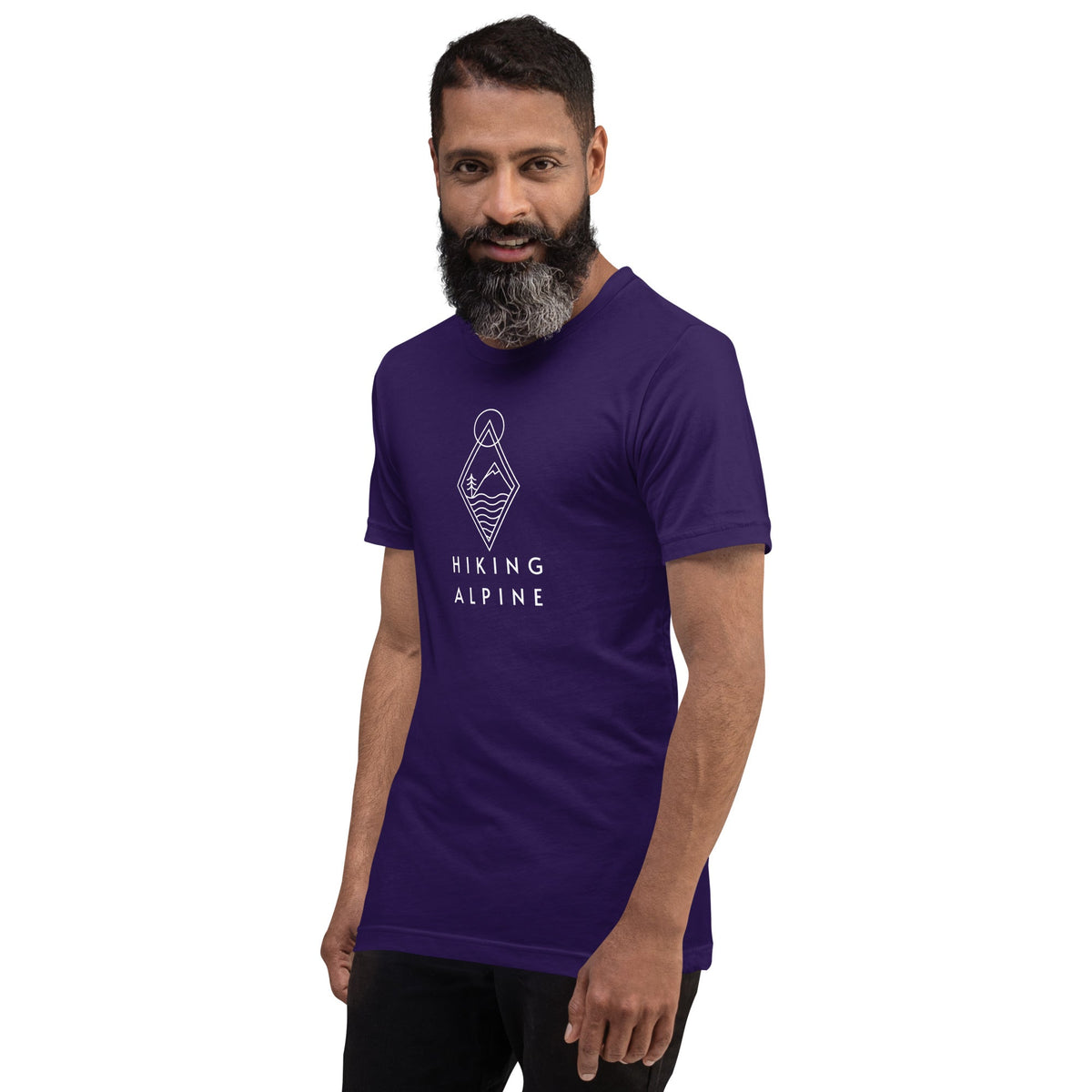 Hiking Alpine Diamond Unisex t-shirt