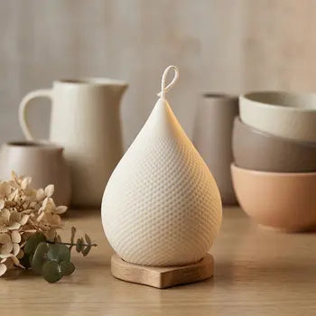 Teardrop Candle — Home Decor Accent